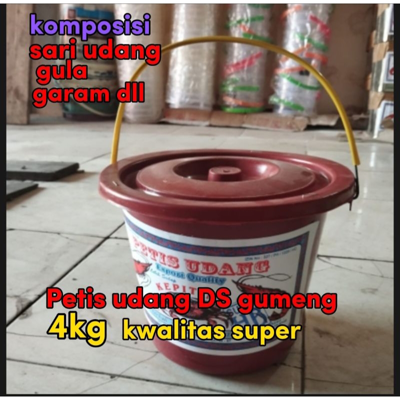 

petis udang DS gumeng Gresik 4kg