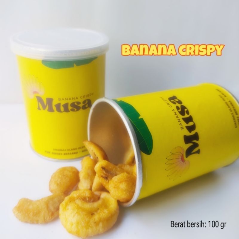 

Banana crispy/Rambak pisang premium/pisang crunchy