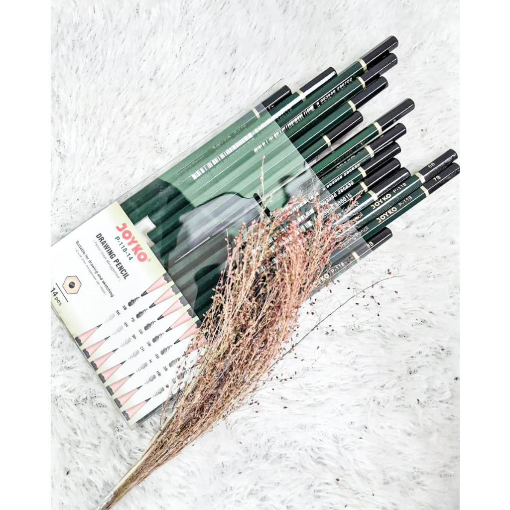 

Drawing Pencil/ Pensil Menggambar Set 14 Pcs Joyko