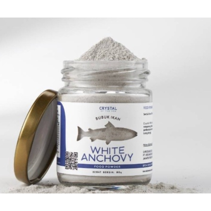 

COD (20g) BPOM White Anchovy Food Powder / Bubuk Ikan Teri Nasi Putih