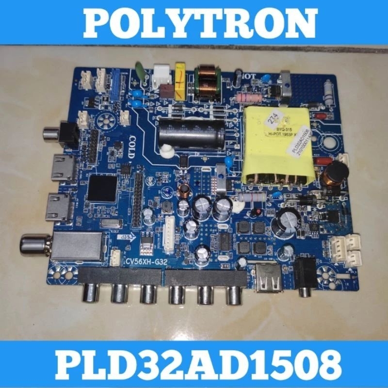 MB MAINBOARD TV LED POLYTRON PLD32AD1508 32AD1508