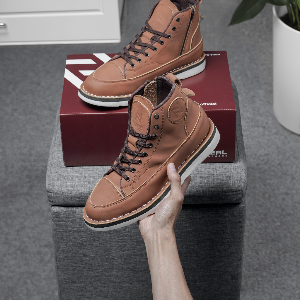Sepatu Boots Zipper Collection Nazreal Sepatu Boots Touring premium high quality shoes
