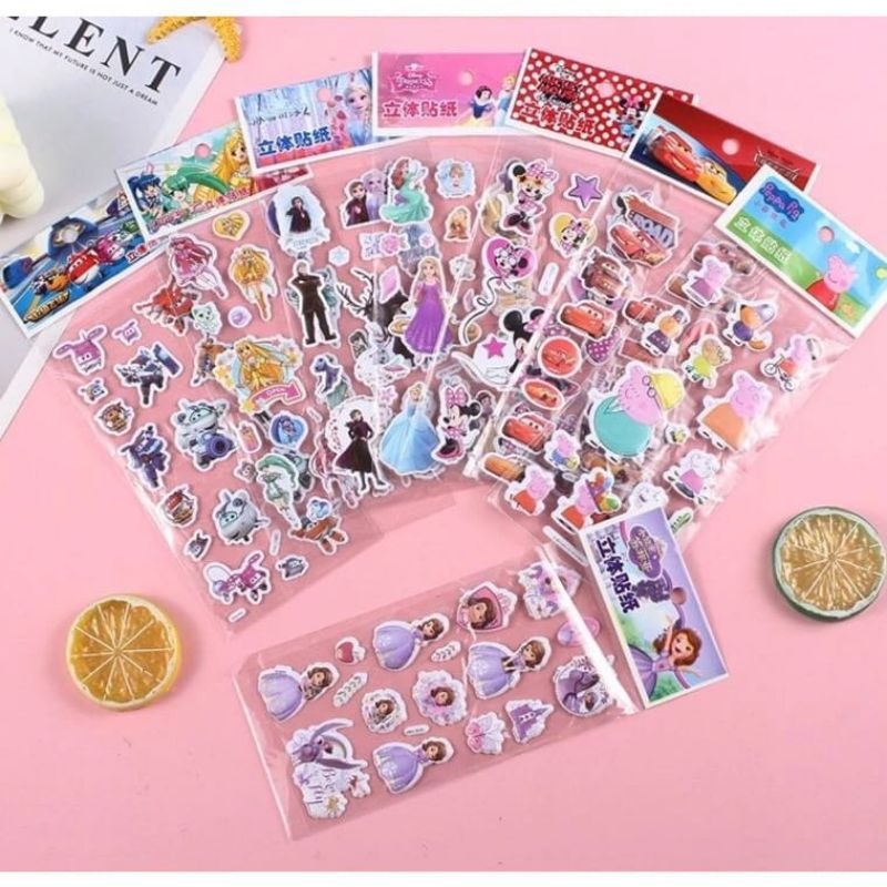 

Stiker Timbul Anak Karakter Lucu