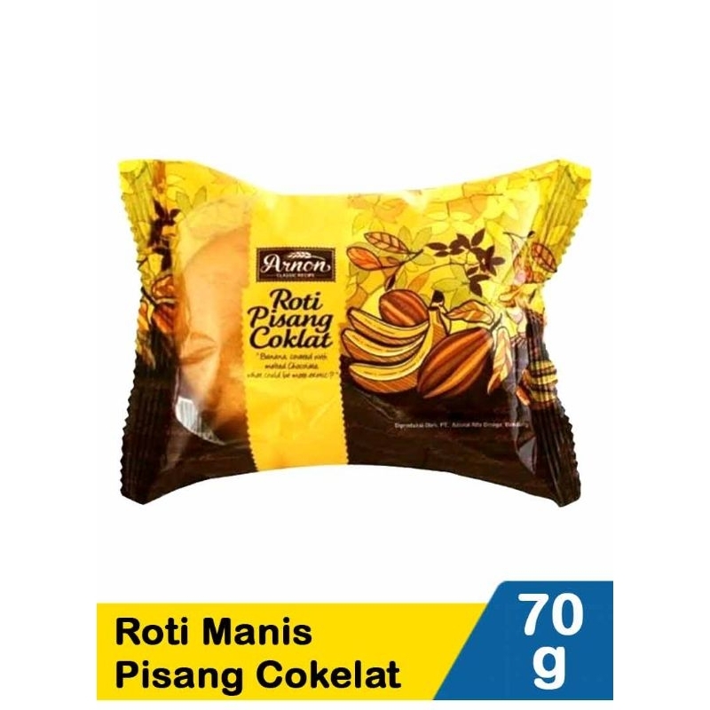 

Arnon Roti Manis Pisang Cokelat 70G