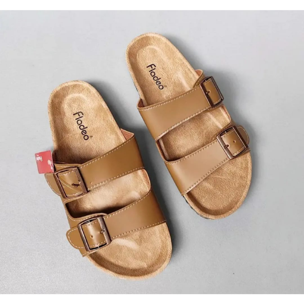 Sandal Slop Pria fladeo - Sendal matahari - sandal jepit santai cowok sandal slop pria FLADEO ( tali