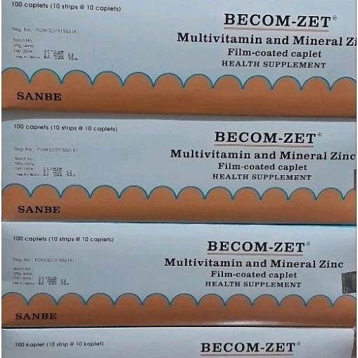 Becom zet box isi 100tablet