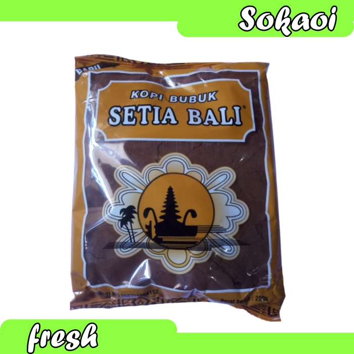 

KOPI BUBUK SETIA BALI 200GR