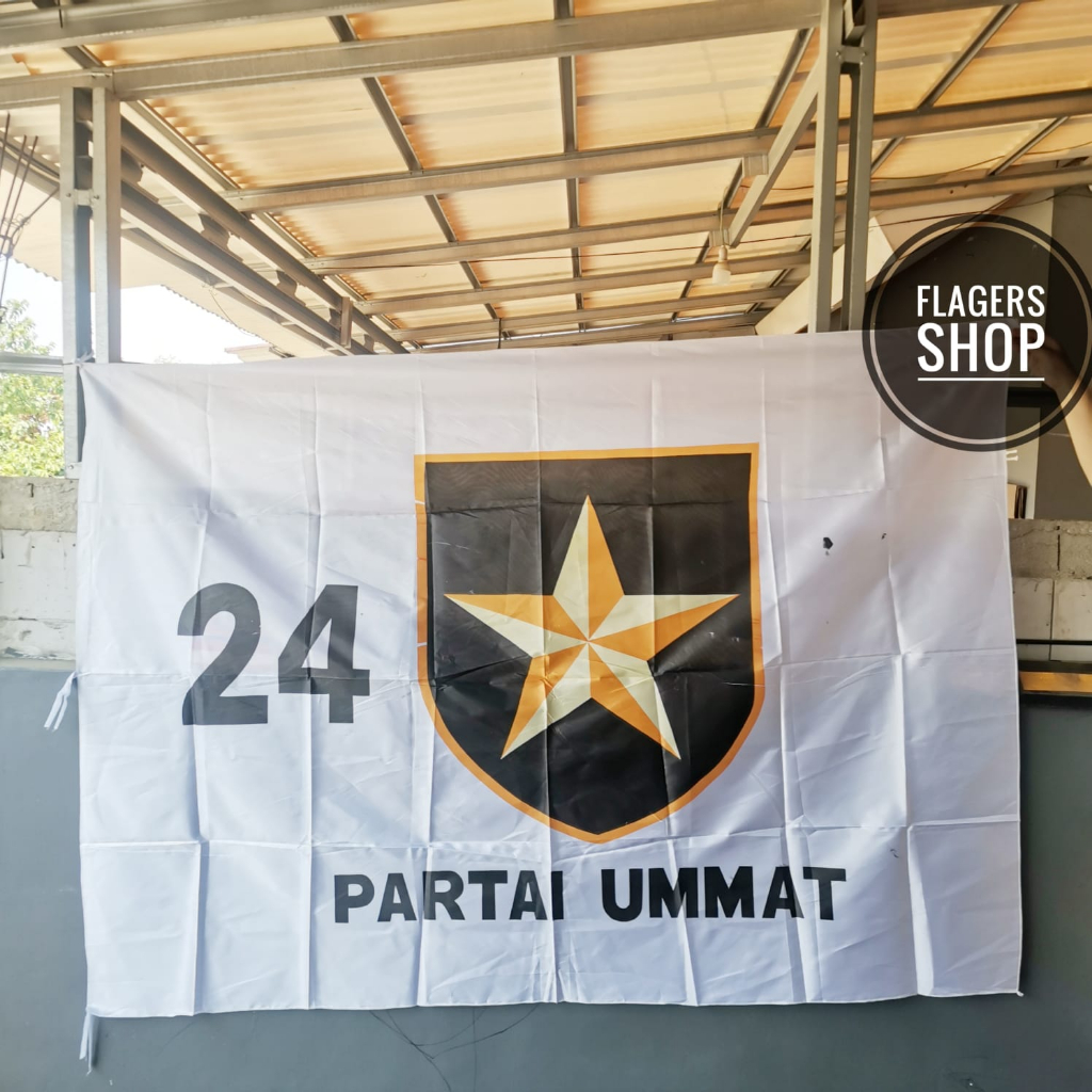 

Bendera Partai Ummat 150x225 cm - Super Besar