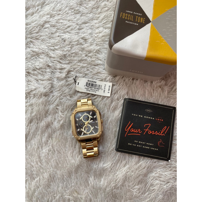 jual jam tangan wanita murah second preloved fossilBQ2656