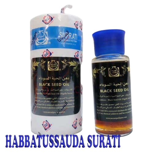 Minyak jintan Hitam Black seed oil Habbatussauda surrati