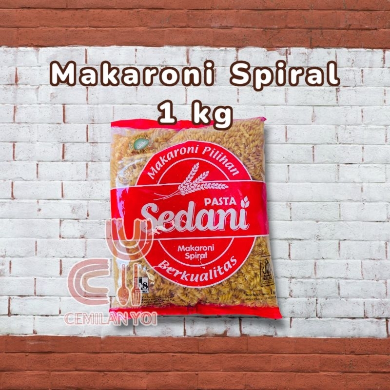 

Makaroni Spiral Sedani 1kg