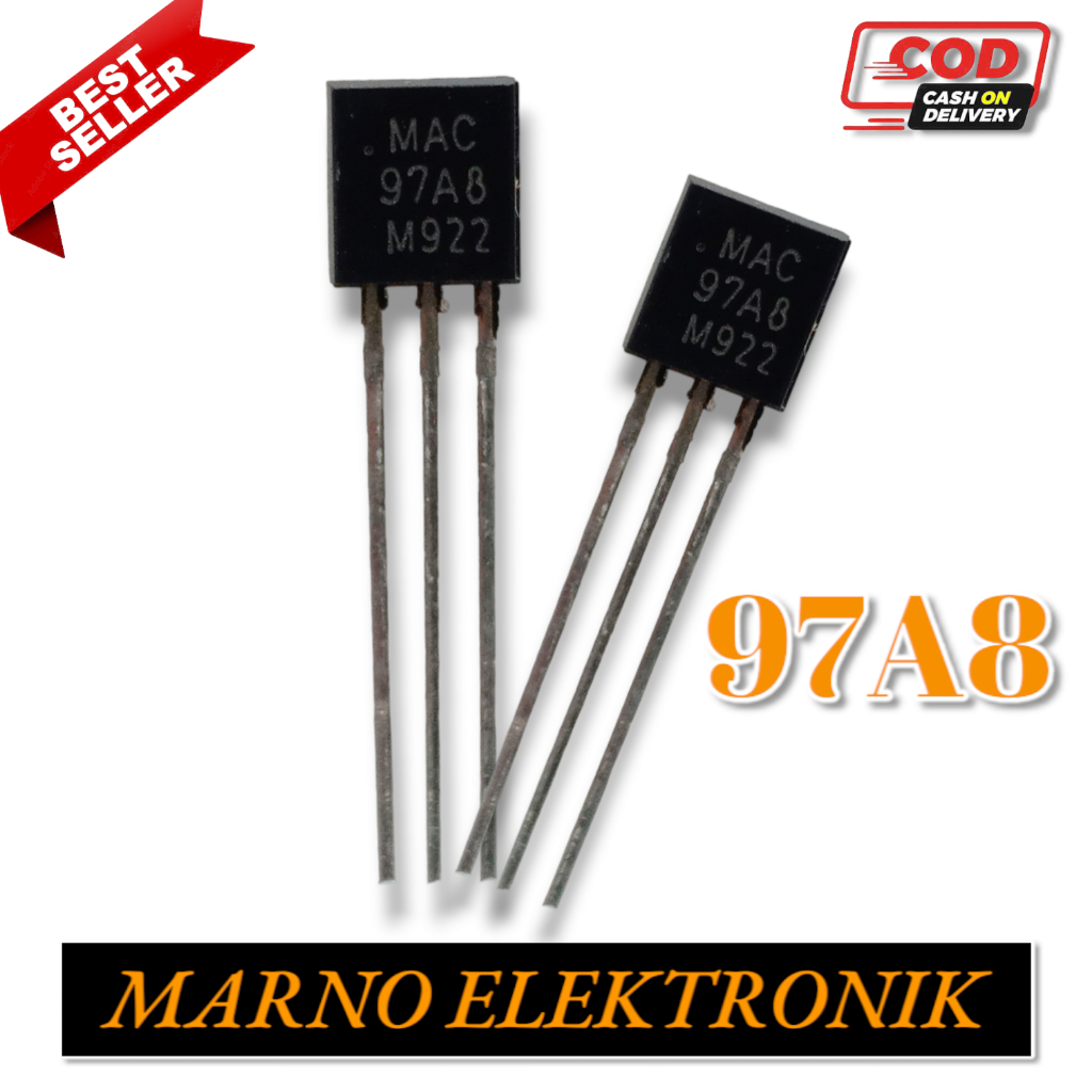 TRANSISTOR TR MAC97A8 MAC 97A8 MAC-97A8 ASLI ORIGINAL ORI