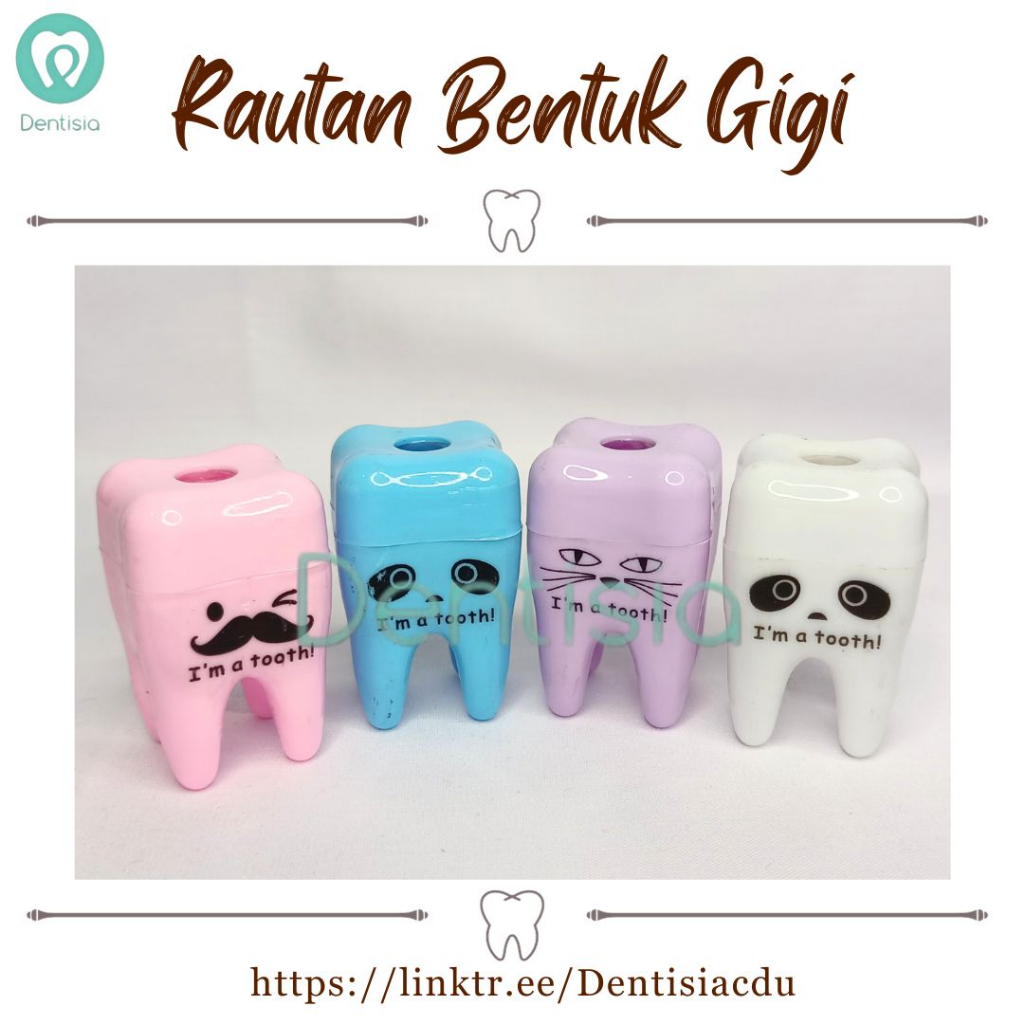 

Peraut Pensil bentuk gigi