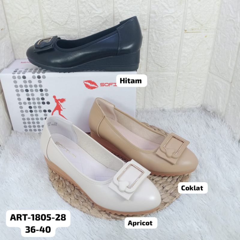 sepatu wedges wanita Sofiya 1805-28