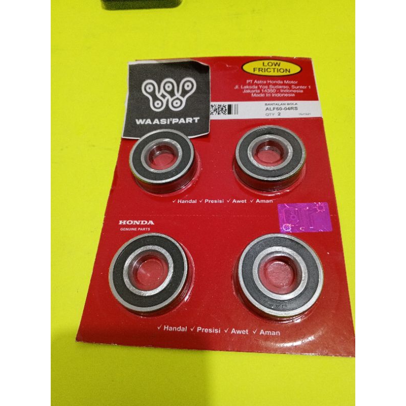 bearing 6004RS laher bearing 6004RS