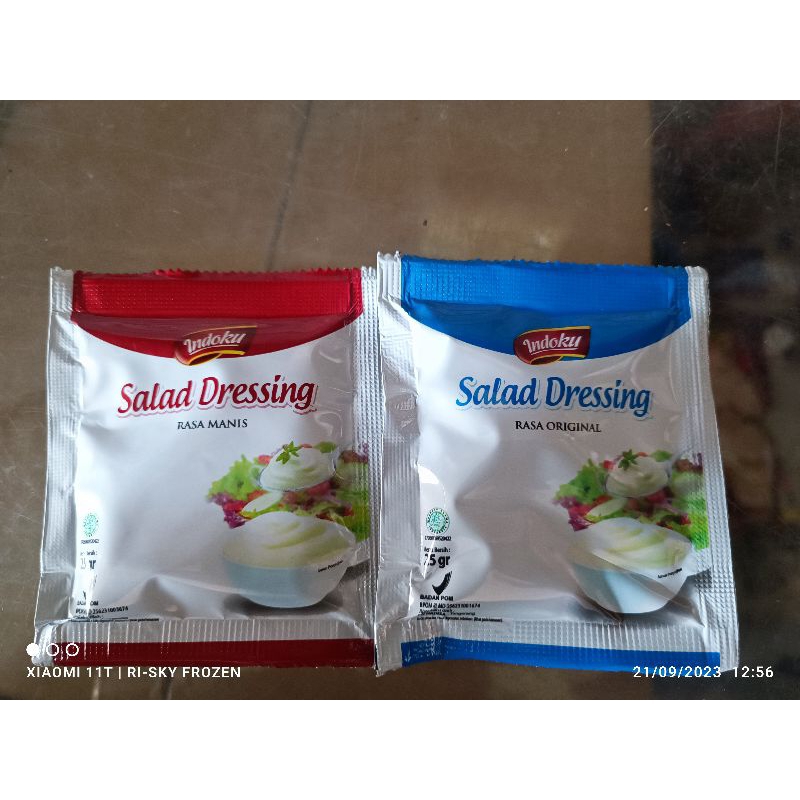 

INDOKU Mayonaise / Mayones / Salad Dressing Sachet 25g