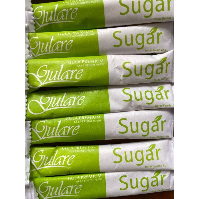 

GULARE STICK GULA SACHET/GULA PUTIH