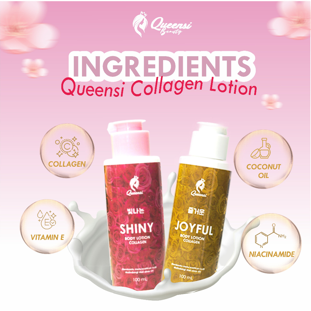 Queensi Collagen Lotion Shiny & Joyful