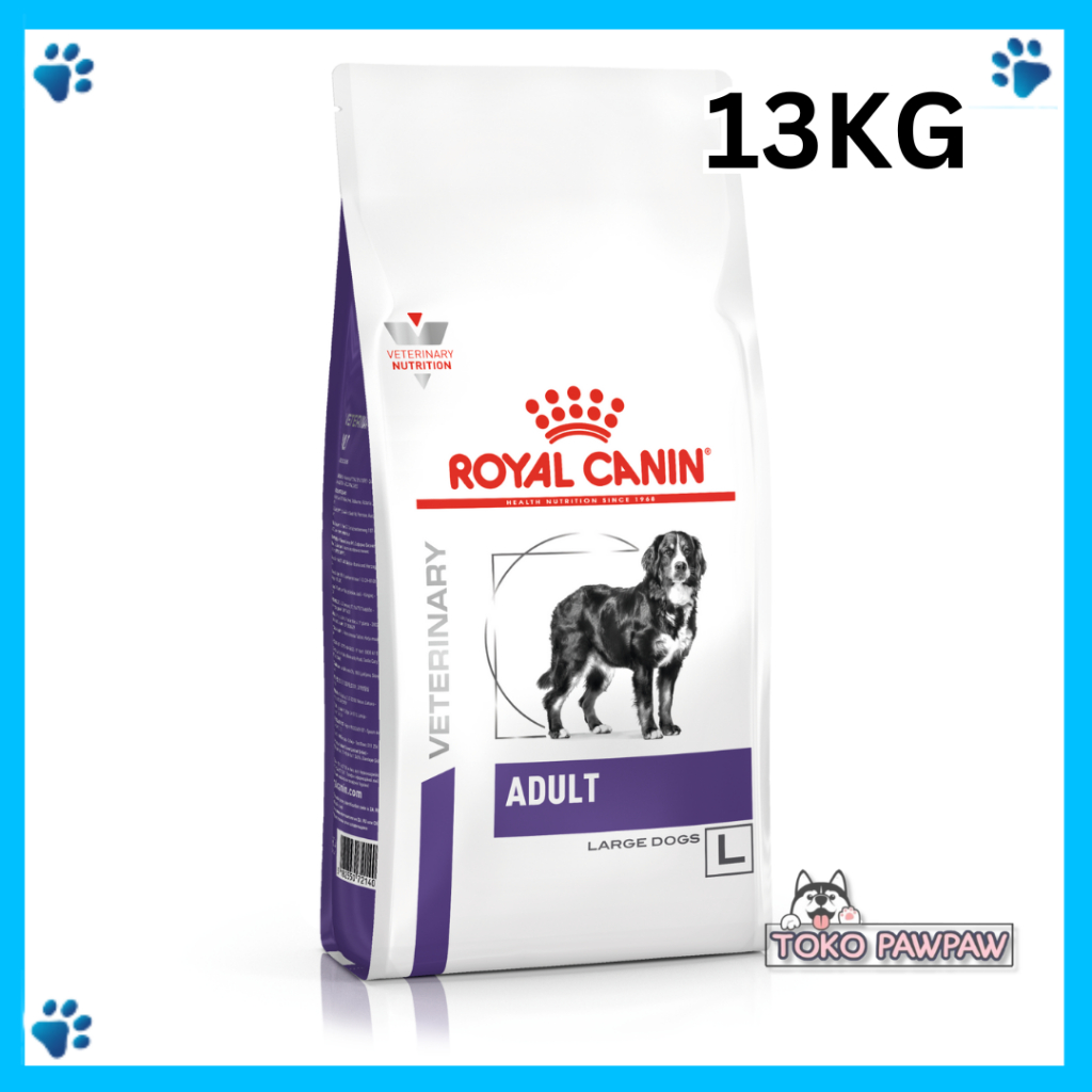 ROYAL CANIN VET DOG ADULT LARGE DOG 13KG Pakan Anjing Dewasa Large Breed Dogfood Dry Dog Food Kering