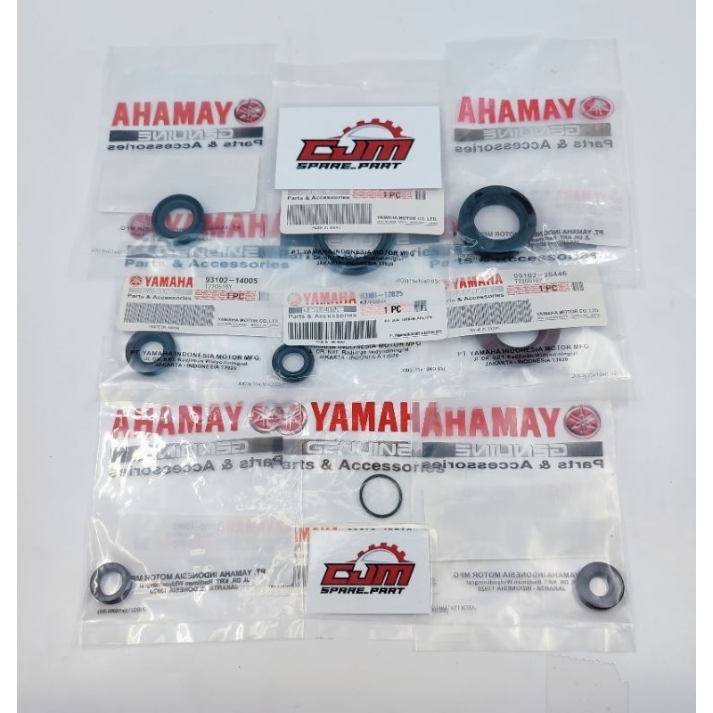 Seal sil mesin set as kruk balancer slah operan stut engkol gear yamaha 125 z y125z touch 125 ygp
