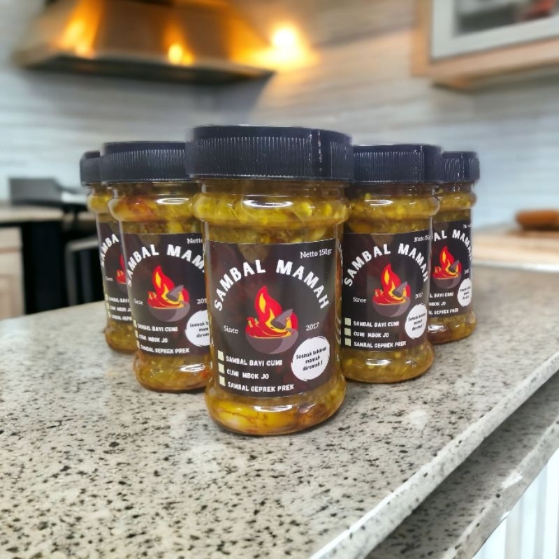 

Sambal Geprek Ijo " Sambal Mamah