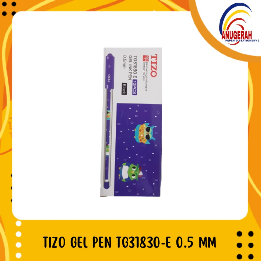 

TIZO TG31830-E BOLP GEL HITAM (LSN)