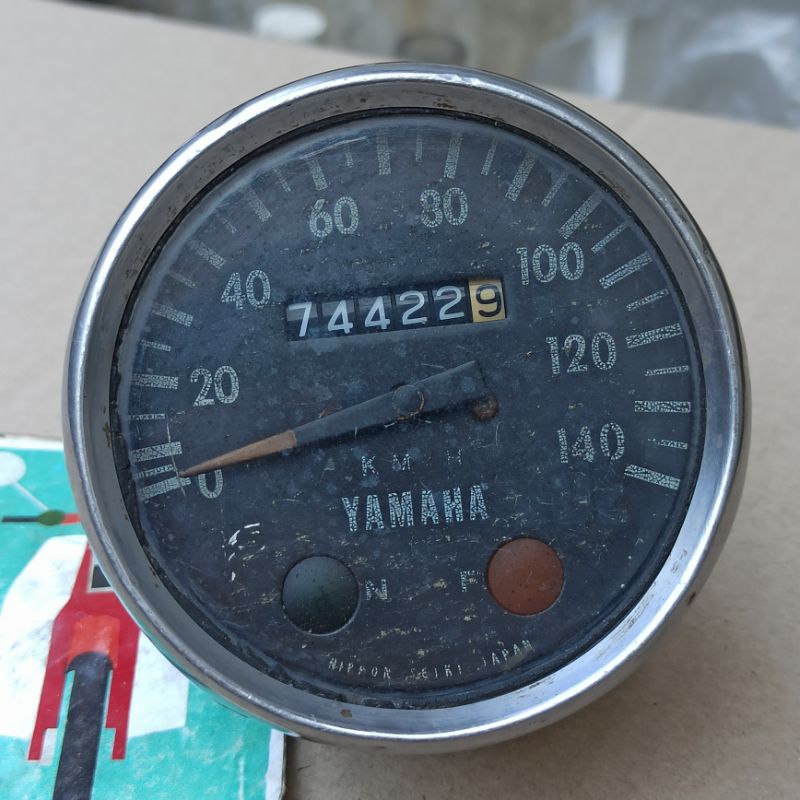 speedometer odometer Yamaha RS 100 LS3 ori original second bekas copotan
