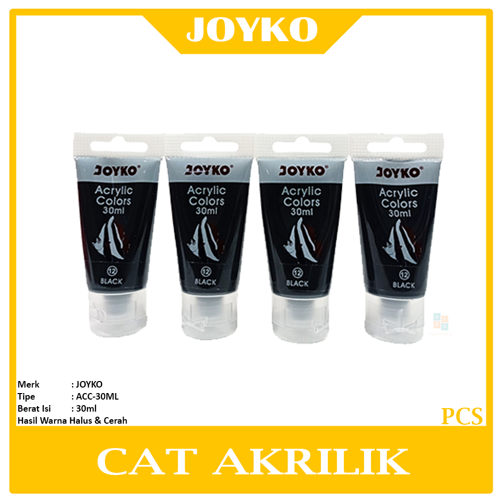 

JOYKO - Cat Acrylic Colors Cat Akrilik ACC-30ML Warna - Pcs