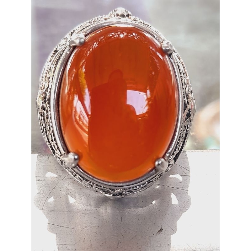 Cincin Batu Akik Yaman Madu Asli Harga Murah