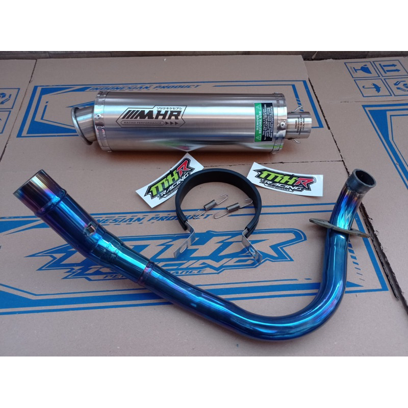 Knalpot Racing MHR RACING VARIO AEROX NMAX PCX ADV BEAT MIO DLL