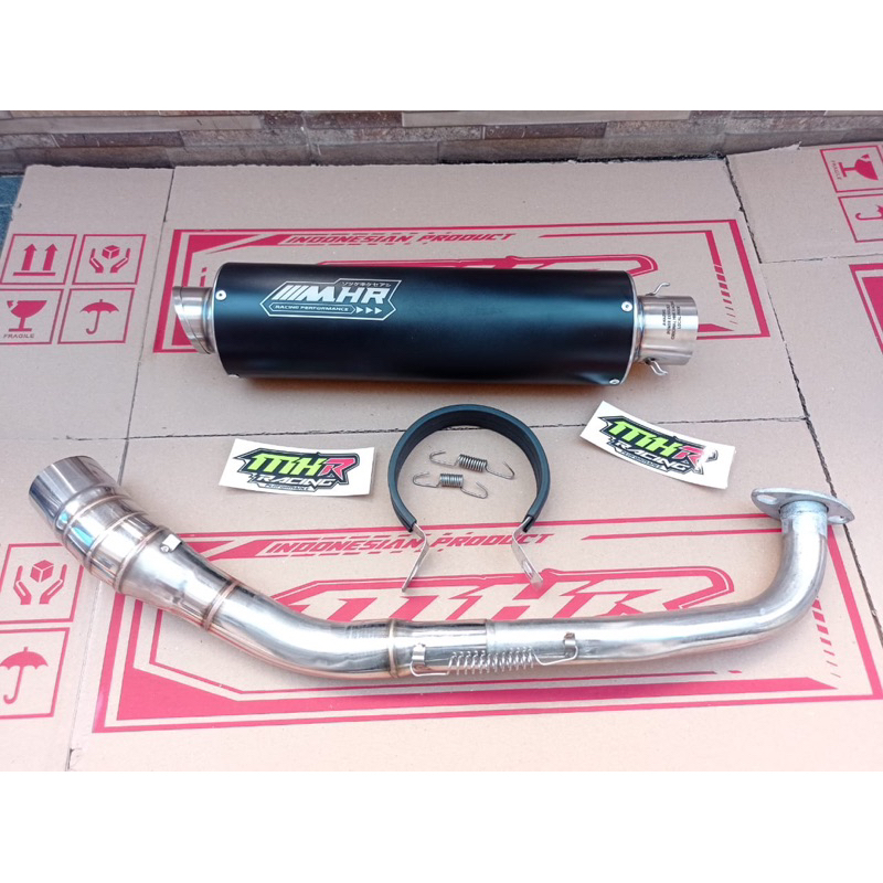 Knalpot Racing MHR RACING VARIO AEROX NMAX PCX ADV BEAT MIO DLL