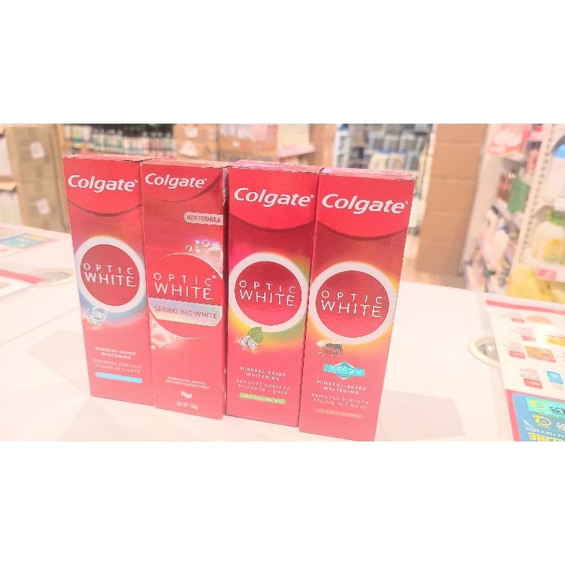 COLGATE OPTIC WHITE MINERAL BASE WHITENING