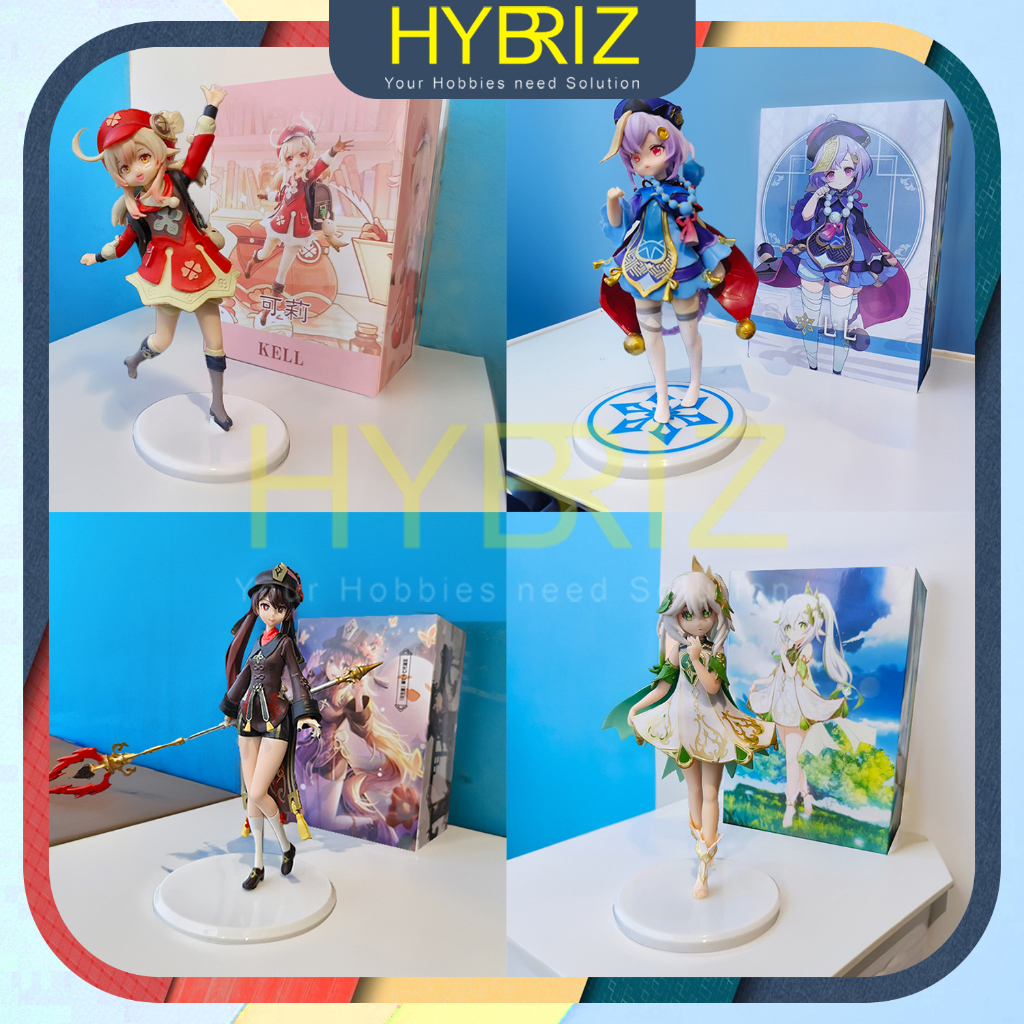 mainan action figure model anime impact klee eula paimon genshin impack