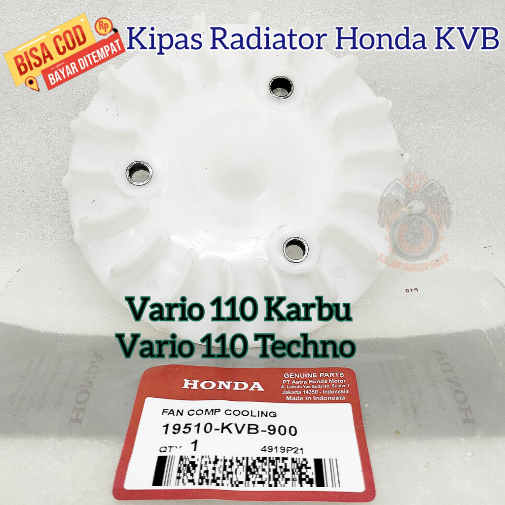 KIPAS RADIATOR KVB VARIO 110 KARBU VARIO 110 TECHNO