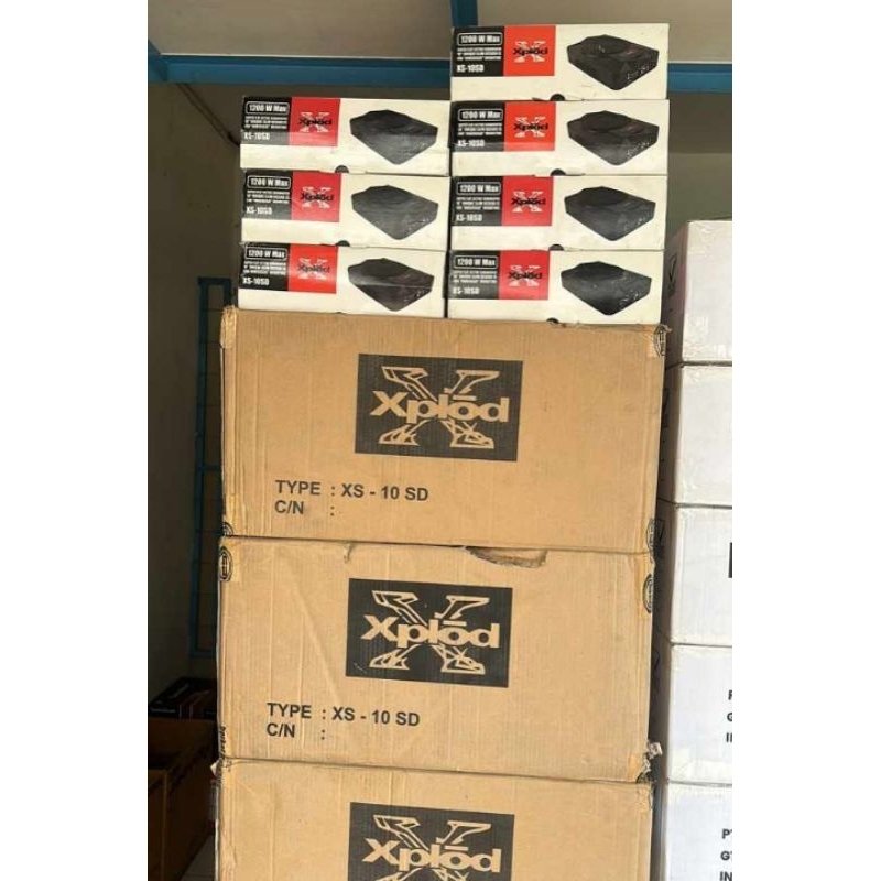 Basskolong Aktif 10inch Sony Xplod