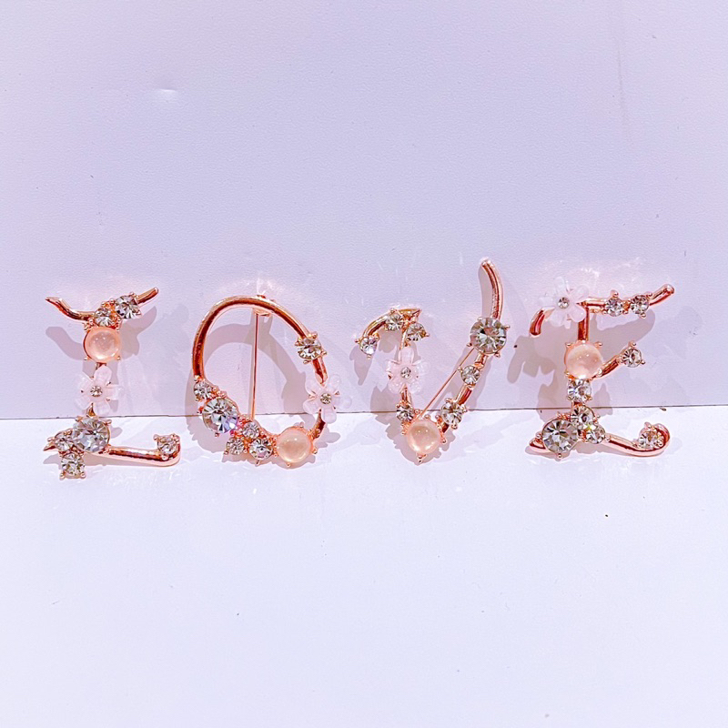 Bros Huruf /  Kebaya / Bros nama / Inisial Huruf