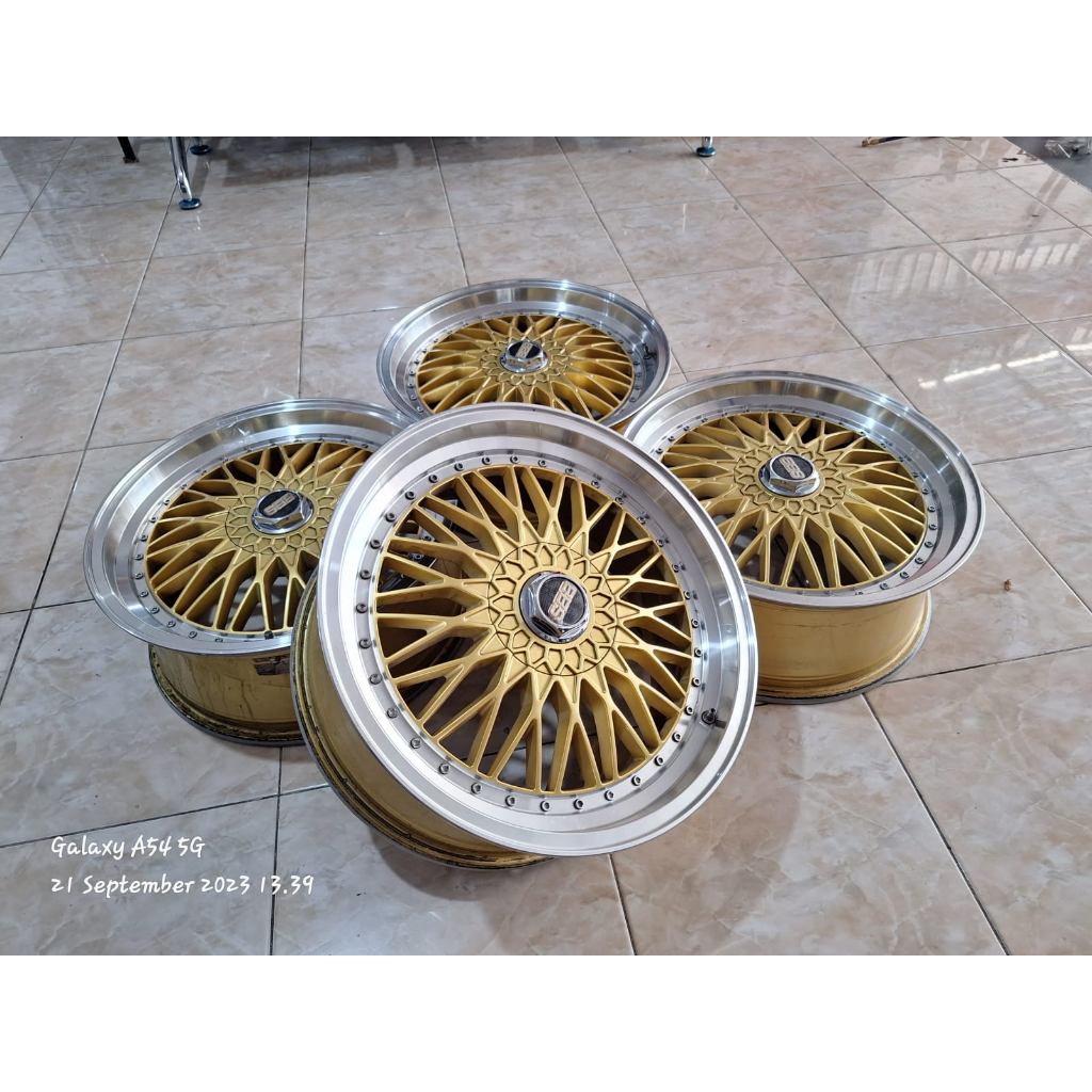 Velg Mobil Bekas Ring 18 Baut 5 BBS R18X7,5 ET43