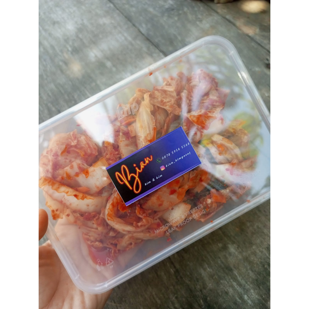 

[Halal] Kimchi Fresh Kemasan 500gr Promo Murah Diet Sehat Kulit Glowing Mengurangi Kolesterol dan Kanker