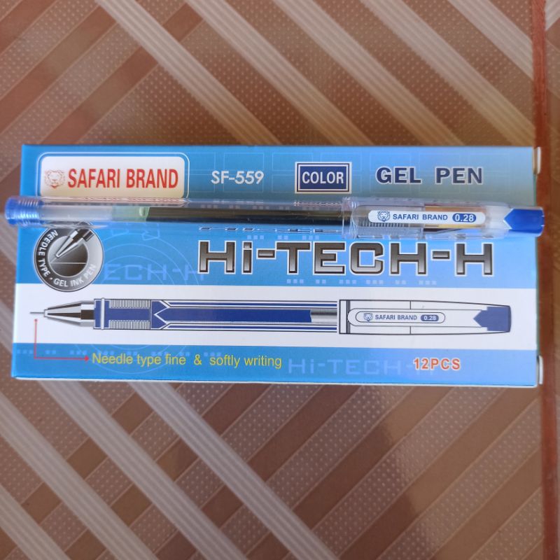 

Pulpen gel suya hi tech