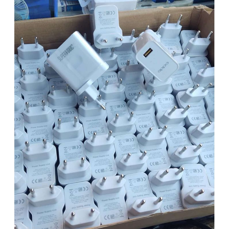 adaptor cas  batok kepala charger Oppo relme flst charging 4.A