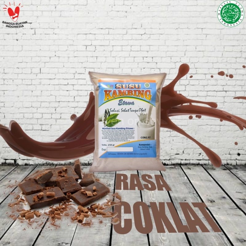 

susu kambing etawa rasa cokelat