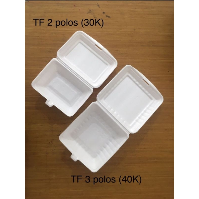 Kotak Makan Styrofoam TF 3
