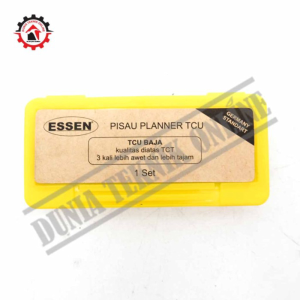 Mata Pisau Planer / Mesin Serut / Ketam Kayu TCT Essen TCU Baja Berkualitas