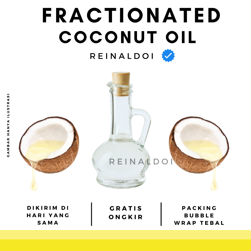 FCO Fractionated Coconut Oil 100 ML