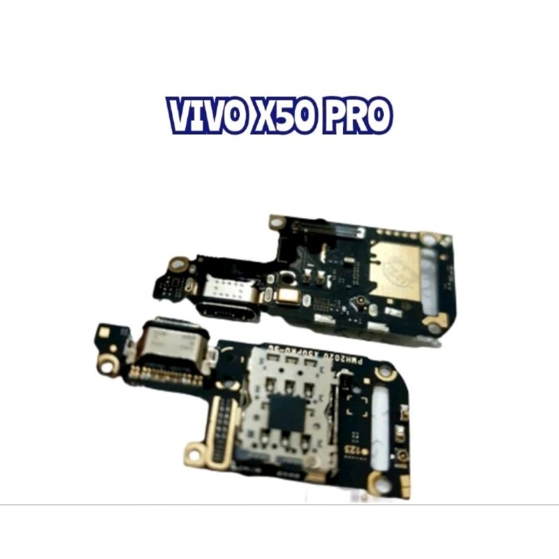 Flexible Papan Charger Mic Simcard Vivo X50 Pro 5G