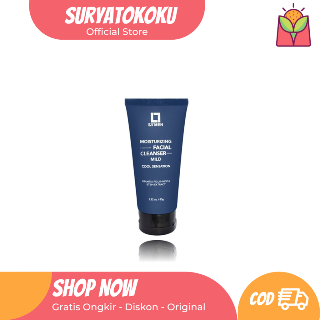 Lt Men Scrub Cleanser For Oily Skin 60 gr