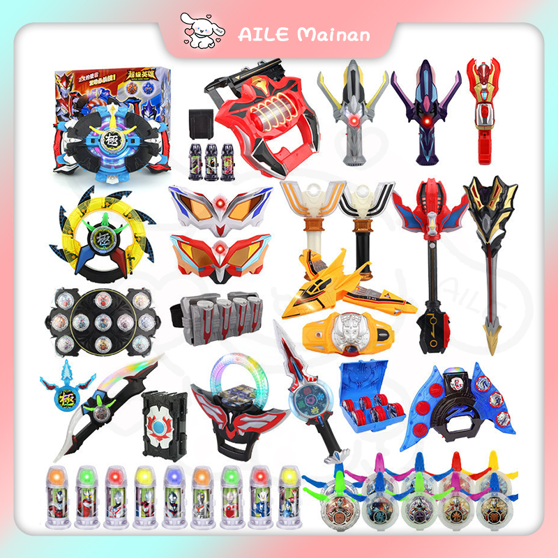 New Senjata Ultraman Z Geed / Senjata Ultraman Weapon DX Ultraman Trigger : Spark Lens Mainan Anak