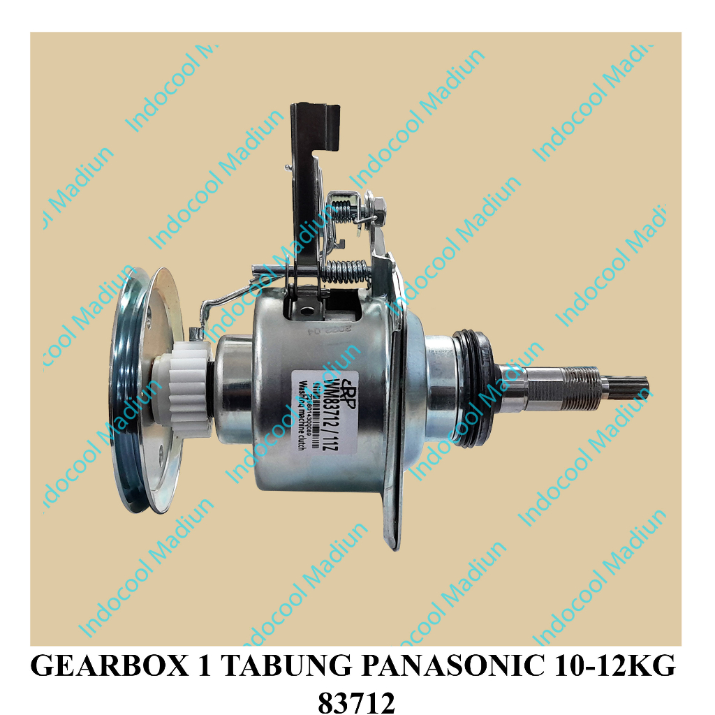 G1TGP9 GERBOX/GEARBOX MESIN CUCI/GEARBOX 1 TABUNG PANASONIC 10-12KG 83712