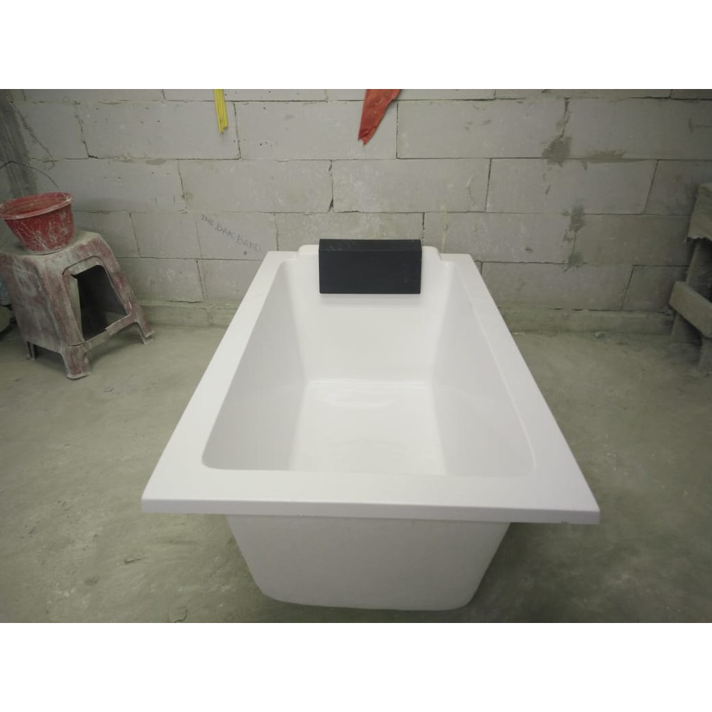 Bathtub Mini Calysta 120 Marble Long Bathtub Bak Mandi New Model