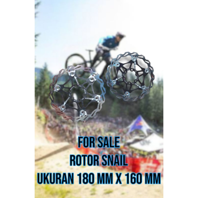 rotor 180 x 160 mm snail bekas baik